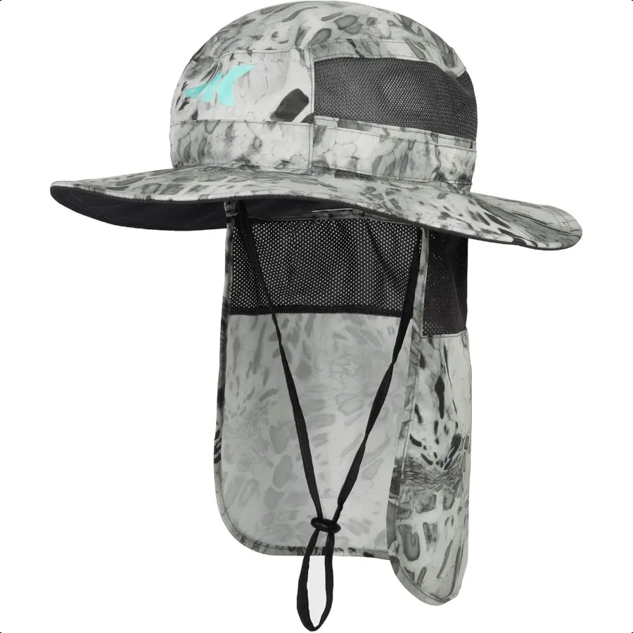 

Рыболовная шляпа UPF 50 Boonie Hat со съемным шейным клапаном, солнцезащитные шляпы для мужчин