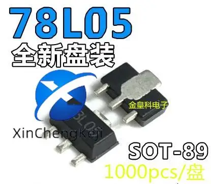 50 قطعة الأصلي الجديد CJ78L05 78L05 SOT-89 ثلاثة محطة الجهد استقرار 1000 قطعة = 75 يوان