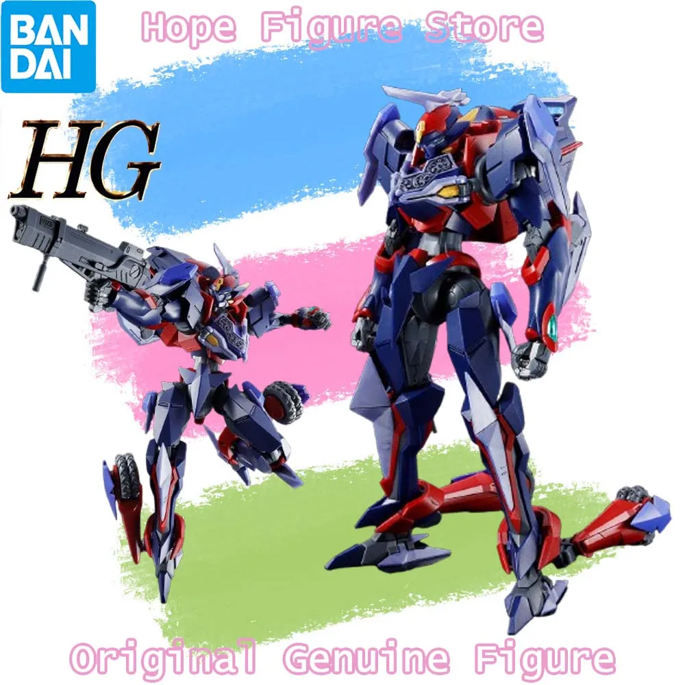 

In Stock Genuine Bandai Hg Code Geass: Roze of the Recapture Uzz-001S Zi-Apollo Figure Anime Action Model Toy