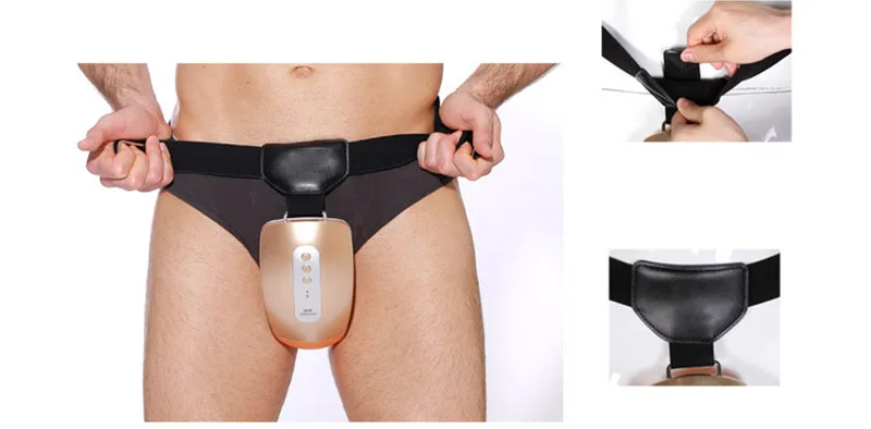 Male trainer male function electric massager men underwear obstacle fields massager