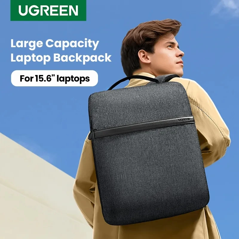 UGREEN Large Capacity Laptop Backpack 360 Protective Laptop Shoulder Bag for 15.6