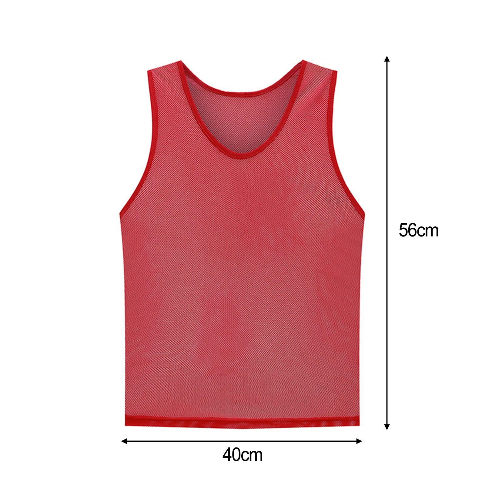 High Quality Vest Jerseys 40*56cm Basketball Football For Youth Sports Loose Fitment Mesh Jerseys Scrimmage Team