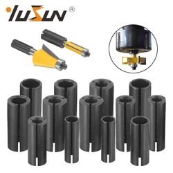 YUSUN Shaft Sleeve Router Bit Woodworking Milling Cutter For Wood Bit Face Mill Carbide Cutter End Mill