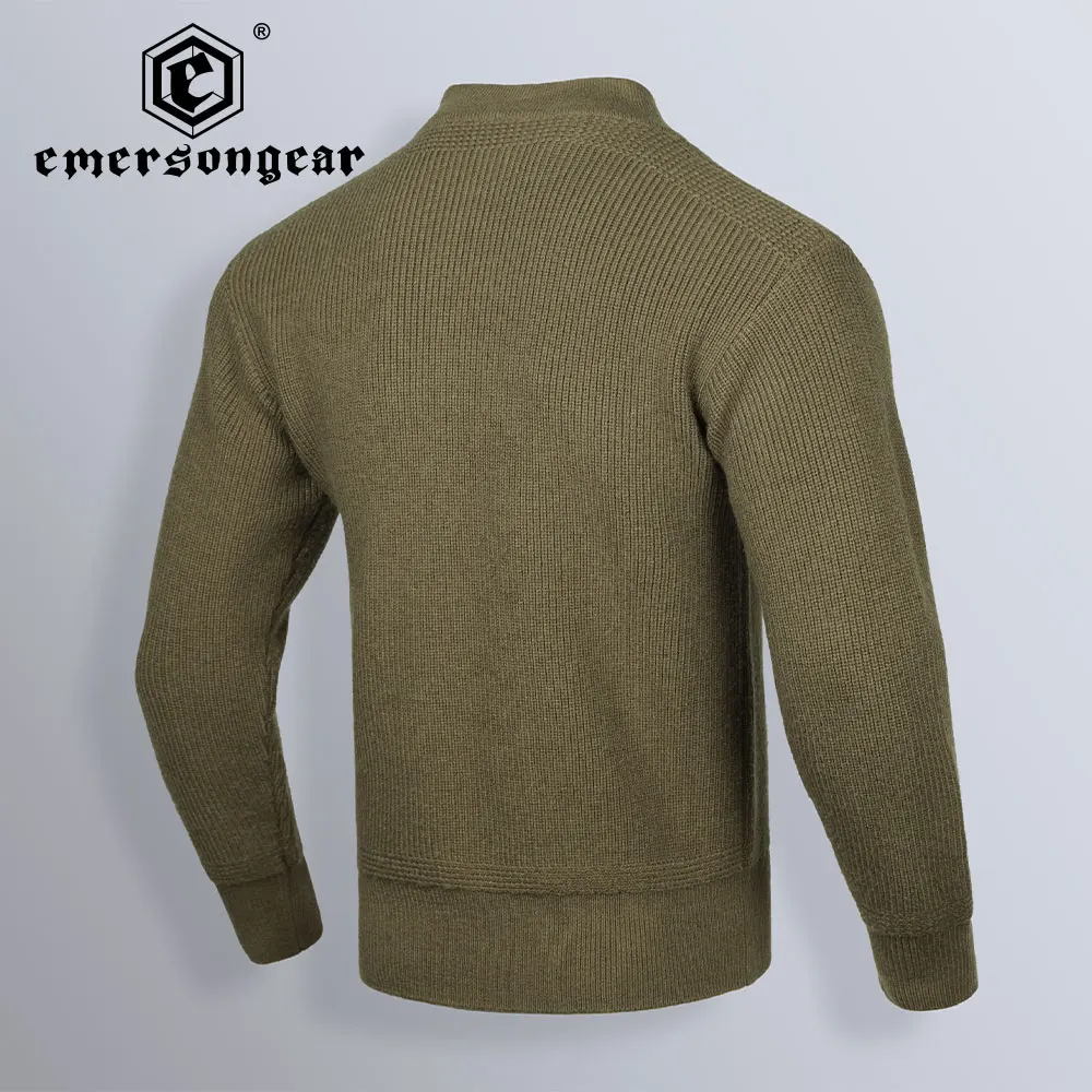 Emersongear Sudadera táctica de cuello alto con capucha cortaviento - imagen 4