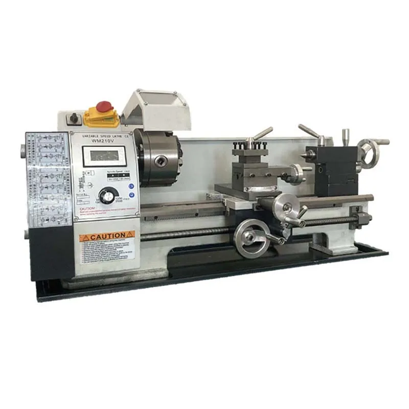 

Mini Metal Lathe Machine 8"x14" (210*350 mm) 650W Variable Speed for DIY Metal Working Turning Drilling Threading Milling