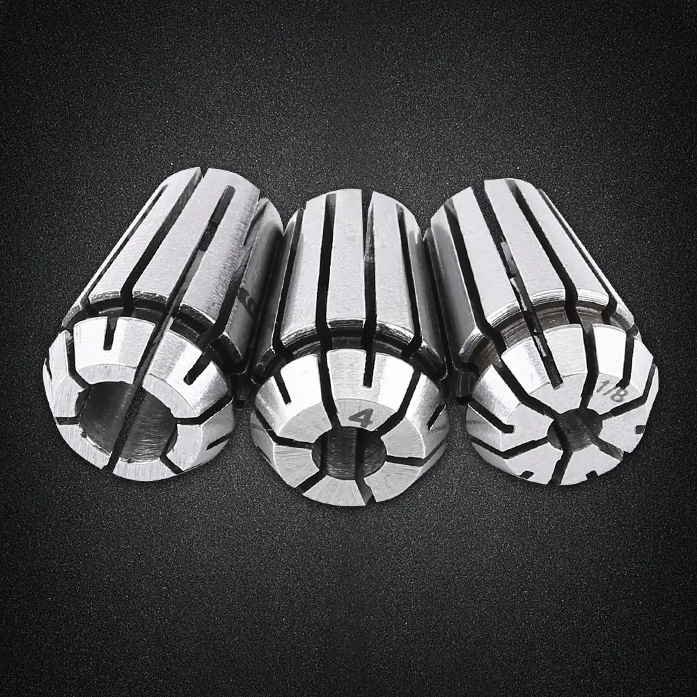 ER11 Elastic Collet Chuck 3 Pcs Set Workpiece Clamping For CNC Engraving Milling Lathe Tool 3 175mm 4mm 6mm Machining Hardware
