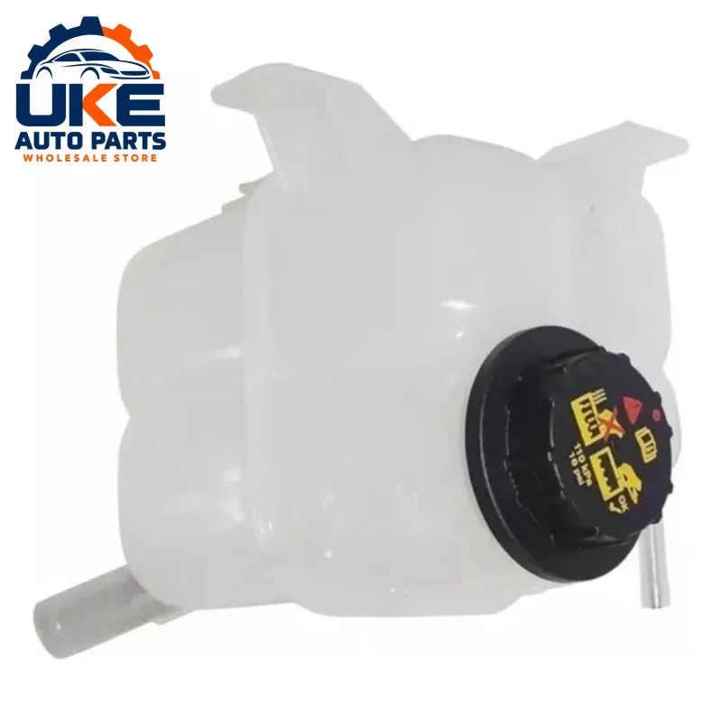 AT4Z8A080CA Car Engine Coolant Expansion Tank with Cover 9C3Z8101B Compatible With Ford Edge 2012-2015 Lincoln MKX 2007-2015