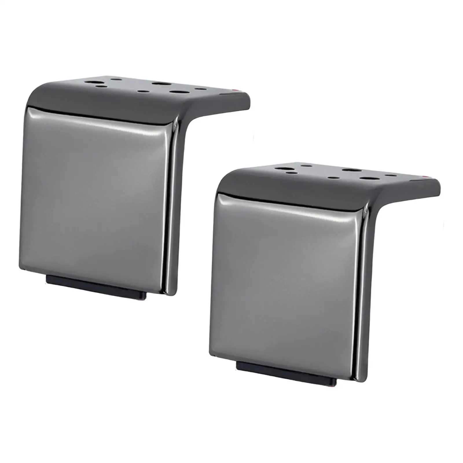 2 個の金属製家具の脚キャビネット脚多機能ベンチキャビネットコーヒーテーブル椅子簡単なインストール頑丈なソファ脚