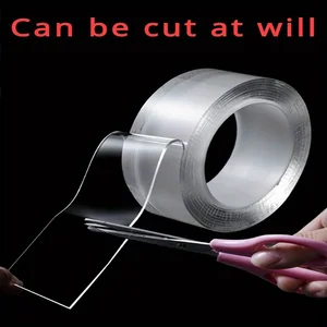 Multifunktionales doppeltes Klebeband, wiederverwendbare wasserdichte Wandaufkleber, transparente starke klebrige Klebstoff, Auto, Badezimmer, Küche 10 Hauptverkäufe berührt das Ribbons Car - №1