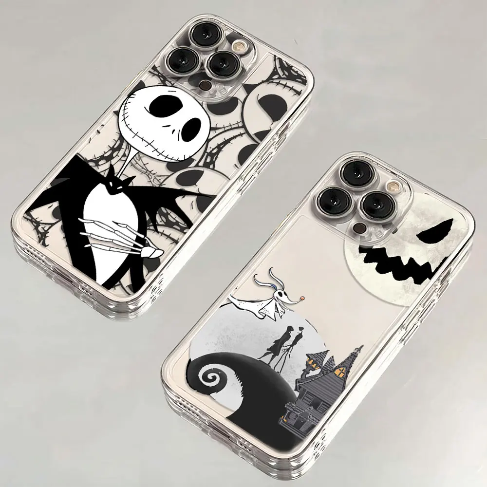 The Nightmare before Christmas Phone Case For TECNO CAMON 30 20 POVA 6 5 SPARK 10 Infinix Smart 8 7 Note Hot 40 30i Pro 5G Cover