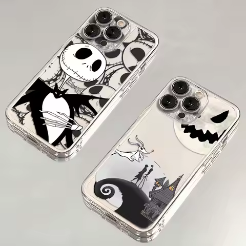 The Nightmare before Christmas Phone Case For TECNO CAMON 30 20 POVA 6 5 SPARK 10 Infinix Smart 8 7 Note Hot 40 30i Pro 5G Cover