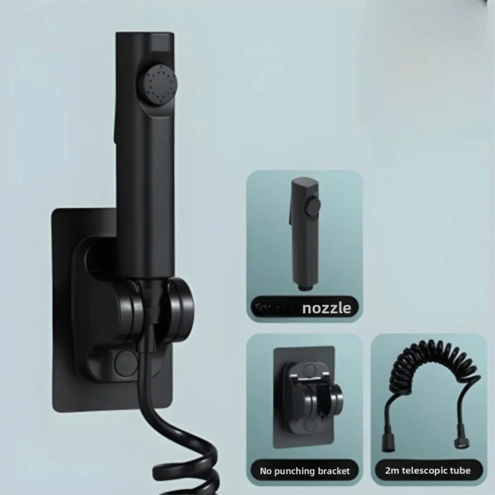 

Water-saving Handheld Bidet Sprayer Set Adjustable High Pressure Bathroom Shower Head Easy To Install Non-leakage Toilet Douche