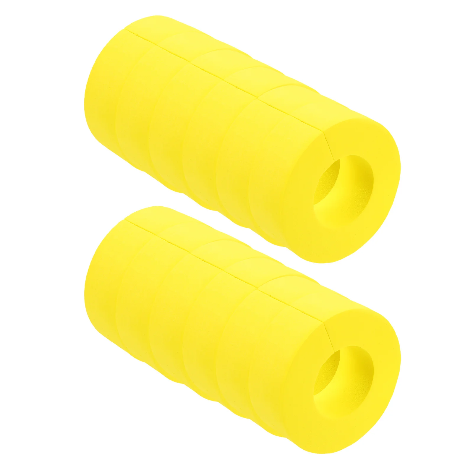 

12Pcs Curl Hair Sponge Ring Soft C-Shaped Hair Curling Tool No Slip Design for Waves At Home Use Sponge Ring