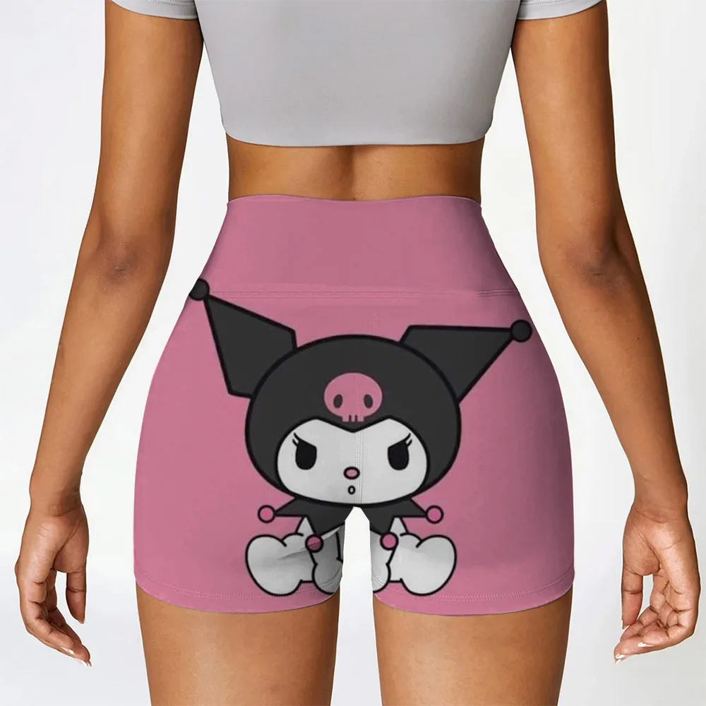 2025 Summer Women's Shorts, Hello Kitty O-neck Women's Super Shorts, Slim fit Women's Shorts, Hot and Sexy