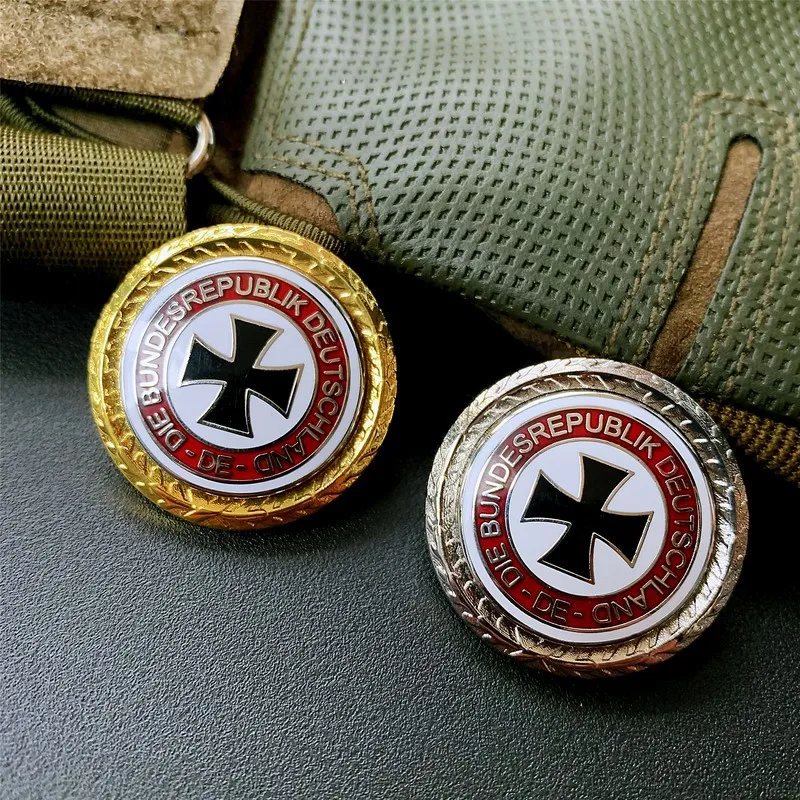 Prussia Maltese Cross Badge Party Emblem Round Badge, Replica