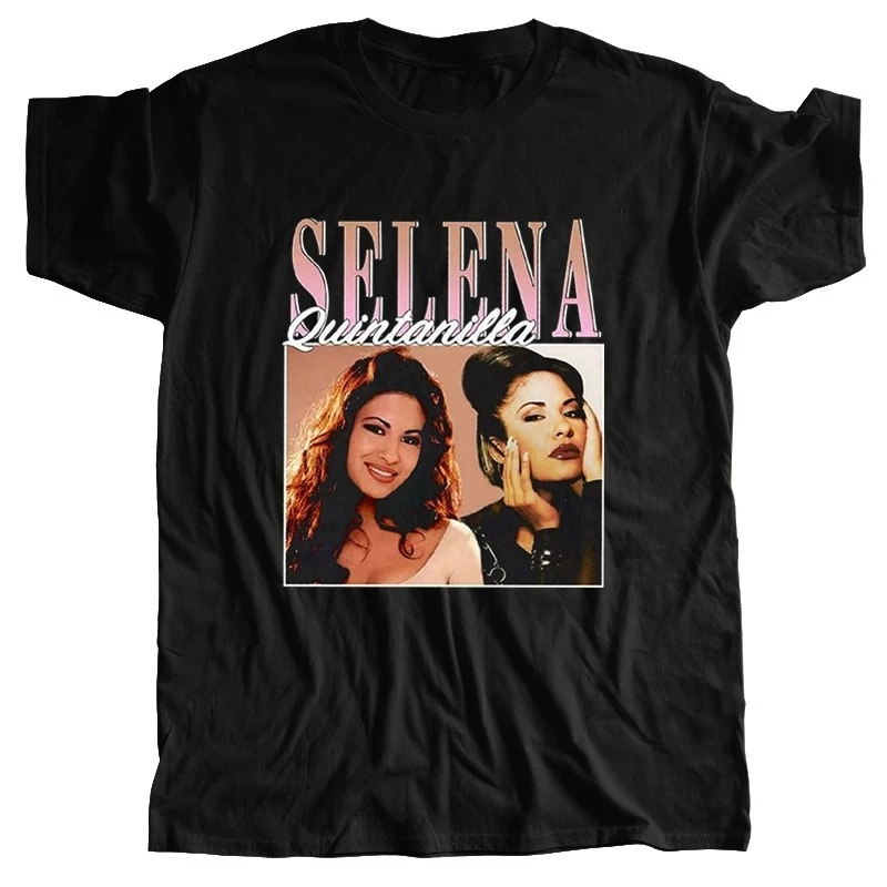 Tee Selena Quintanilla Man Brand oversized Cotton Tshirt mens summer Tops SELENA QUINTANILLA T Shirt Men Vintage 90s Inspired