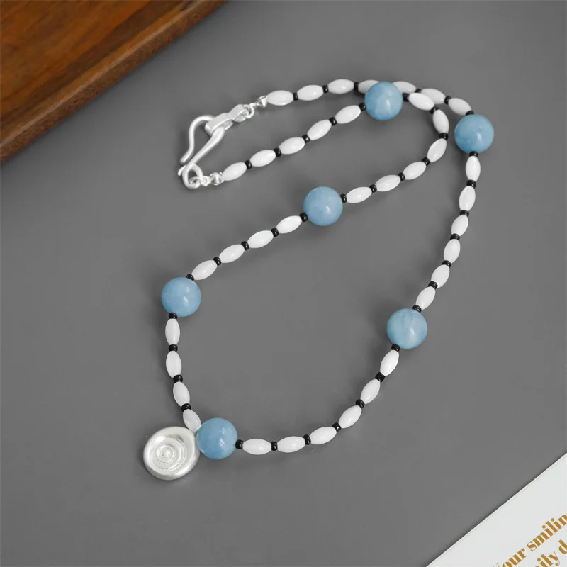 

Fashion Seaside Vacation style Shallow Sea Seashells Shell Beads Bead Necklaces for Women's Niche Exquisite All-match Jewelry