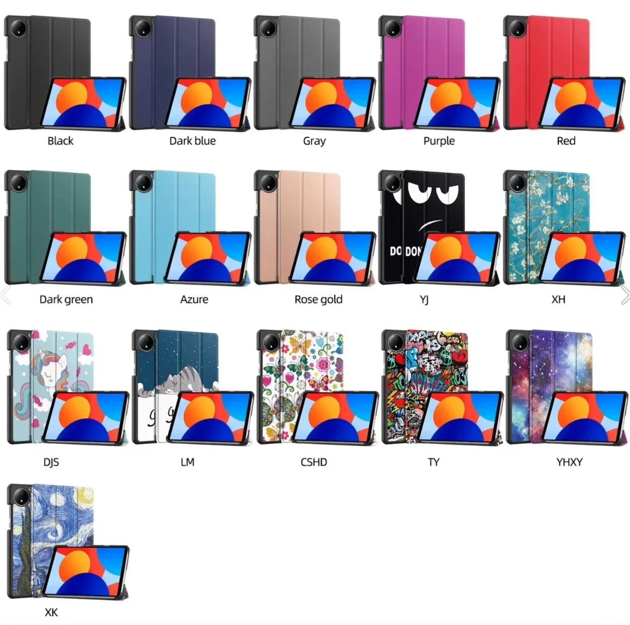 

Case For Xiaomi Redmi Pad SE 2024 Case 8.7 inch Magnetic Trifold PU Leather Stand Cover funda For redmi pad se 8.7 Coque Capa