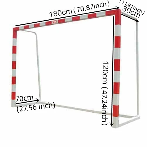 Football Net For Soccer Goal Post Junior Sports Training 3m x 2m 1.2m x 1.8m Football Net Foldable Portable Soccer Net Kids