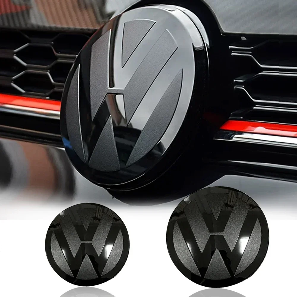 For VW Volkswagen Golf MK6 MK7 MK8  2010-2013 Car Modification Logo Sticker Not Affect ACC Front Rear Emblem Badges Cover