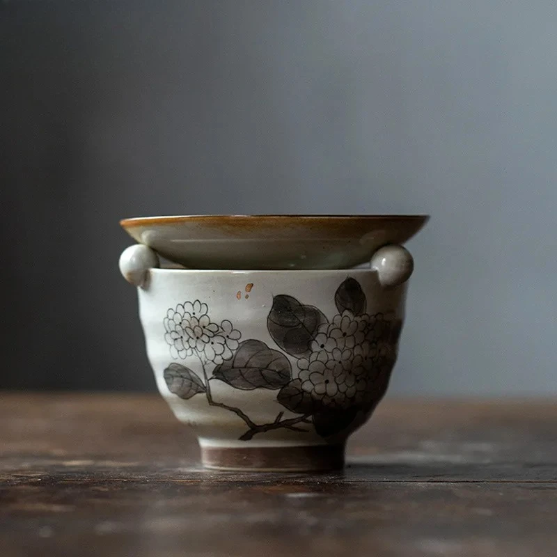

Glazed Color Tea Warmer Holder Candle Heater Stove Kettle Stand Baked Milk Jar Carbon Furnace Teaware Accessories Decoration