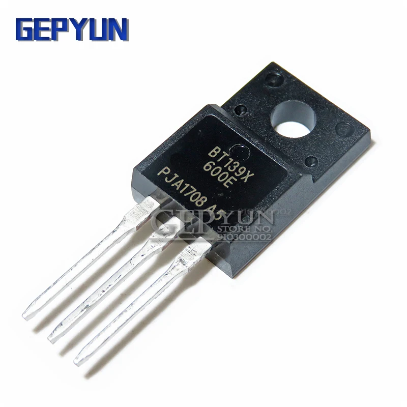 10PCS BT139X-600E BT139 TO-220F triac Gepyun