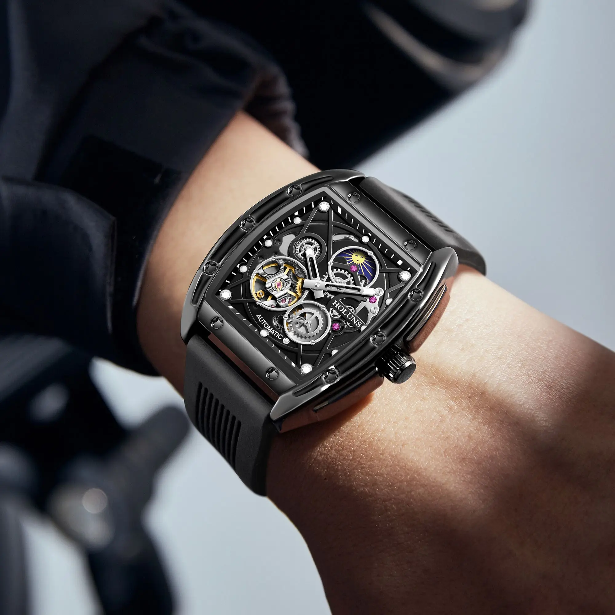 

Men's Mechanical watch Trend Man Watches Luminous Fashion Wristwatch Limited Edition Elegant Watch For Men 2023 New montre homme
