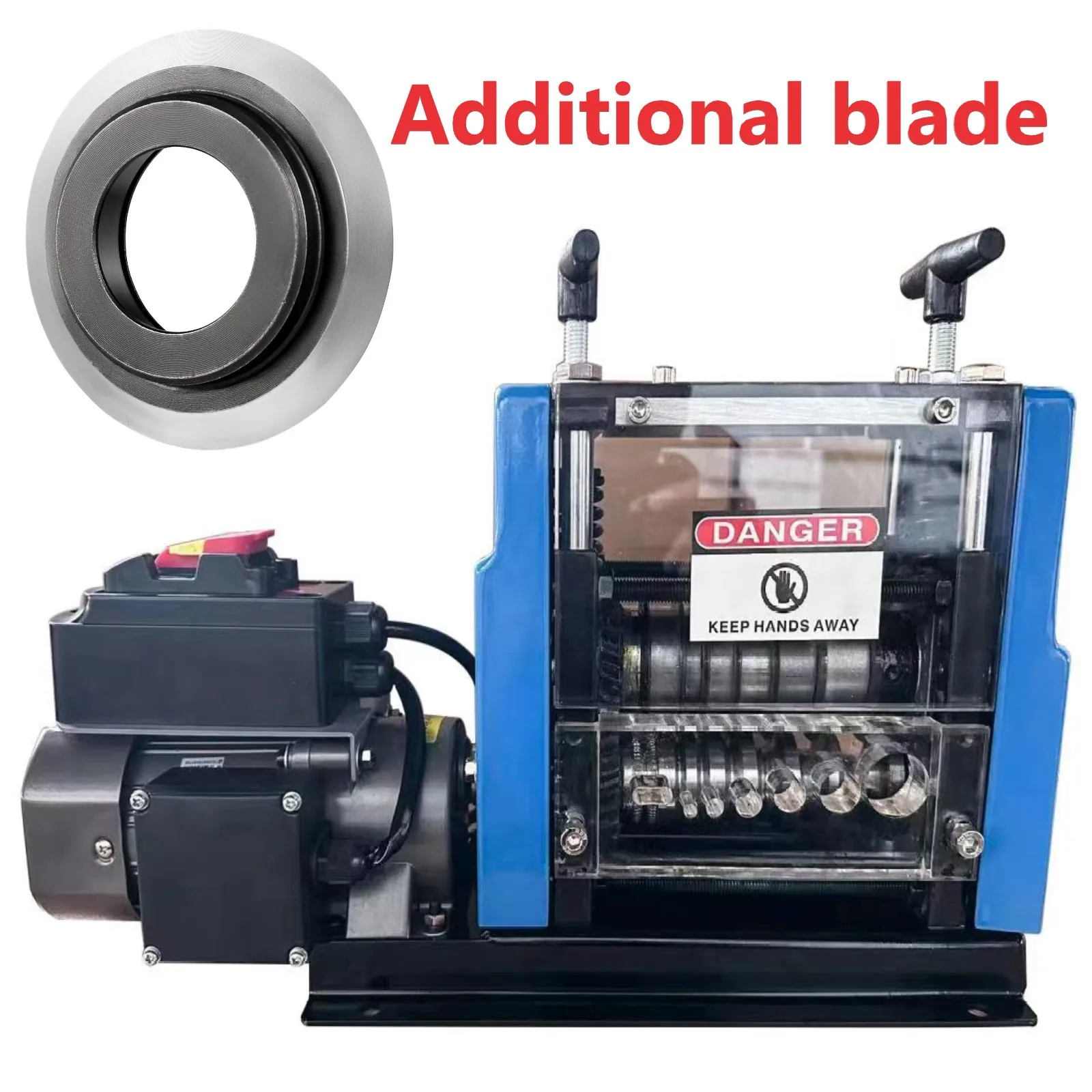 

Electric Wire Stripping Machine 1-25mm Cable Stripper 60W Copper Peeler For Copper Aluminium Wire Recovery 220V/110V
