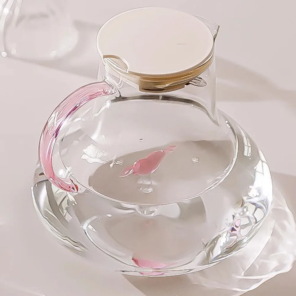 Фляга для воды из стекла с крышкой, большая, для праздников