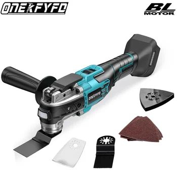 Akülü Salınımlı Çok Aracı 6 Dişli Elektrikli Kesme Parlatma Kırpma Yenileyici Makinesi Makita 18 V Pil için (Pil yok)