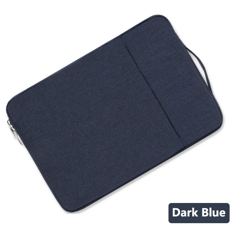 Cnaouey Tragbare Laptop-Hülle, weiche Abdeckung, 11, 12, 13, 14, 15, 15,6, 40,6 cm, für MacBook, Huawei, Xiaomi, HP, Dell, Lenovo, Laptop-Hülle, Handtasche 4