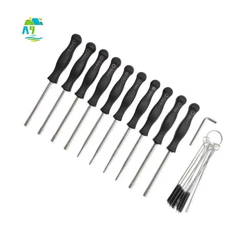 A09E-Carburetor Adjustment Tool With Carburetor Cleaning Brush Needle For Common 2 Cycle Small Engine ECHO STIHL Poulan Husqvarn