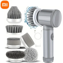 Xiaomi-電気コードレスクリーニングブラシ,家庭用電化製品,電気床掃除機,交換可能なブラシヘッド