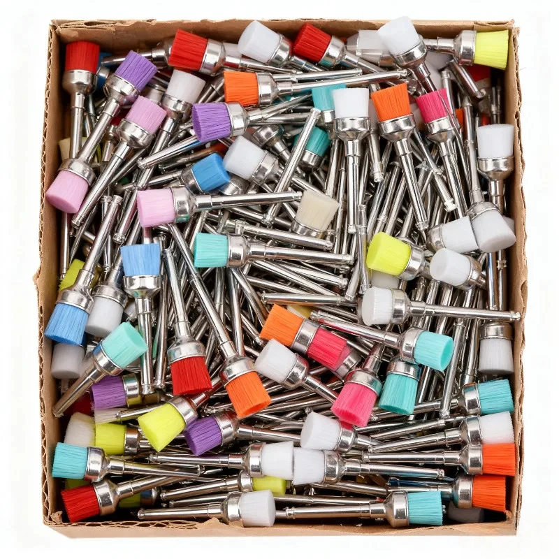 

100Pcs/Box Dentistry Polishing Bowl-shaped Colorful for Disposable Clean Tooth Oral Cavity Whitening Clean Up Material Tools