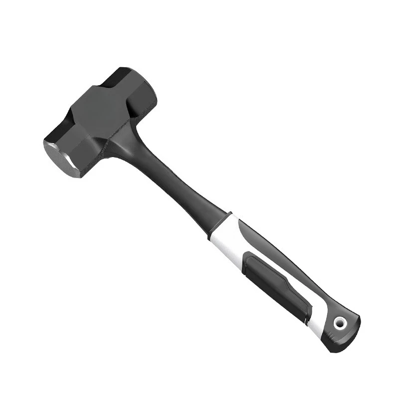 

Integrated hammer construction site wall smashing sledgehammer shock absorber handle octagonal solid hammer hand