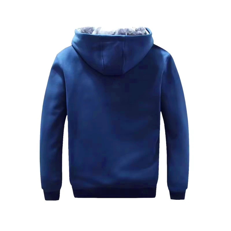 Winter Thick Fleece Lining Mens Hoodie Sweatshirts Warm Large Size M-6XL Male Streetwear Coat Casual Loose Fit Baggy Overcoats