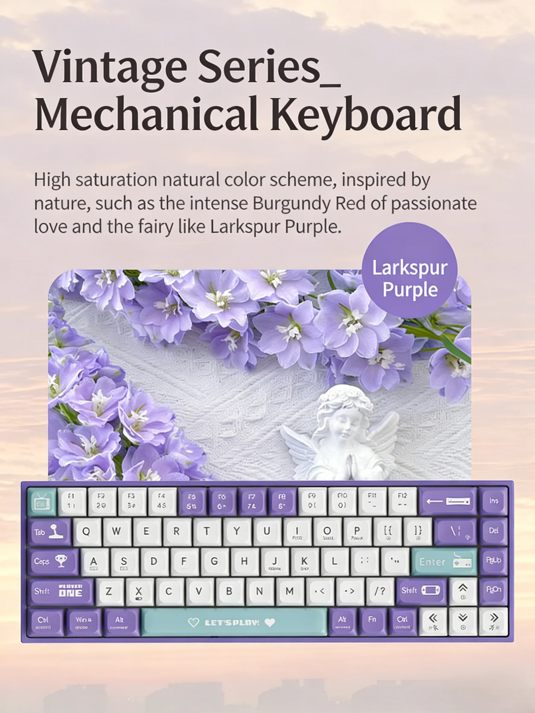 AJAZZ AK680 Wired Mechanical Keyboard 68 Keys Hot Swap Custom Gasket ABS Keycap 65% Compact Gaming Keyboard for PC Laptop