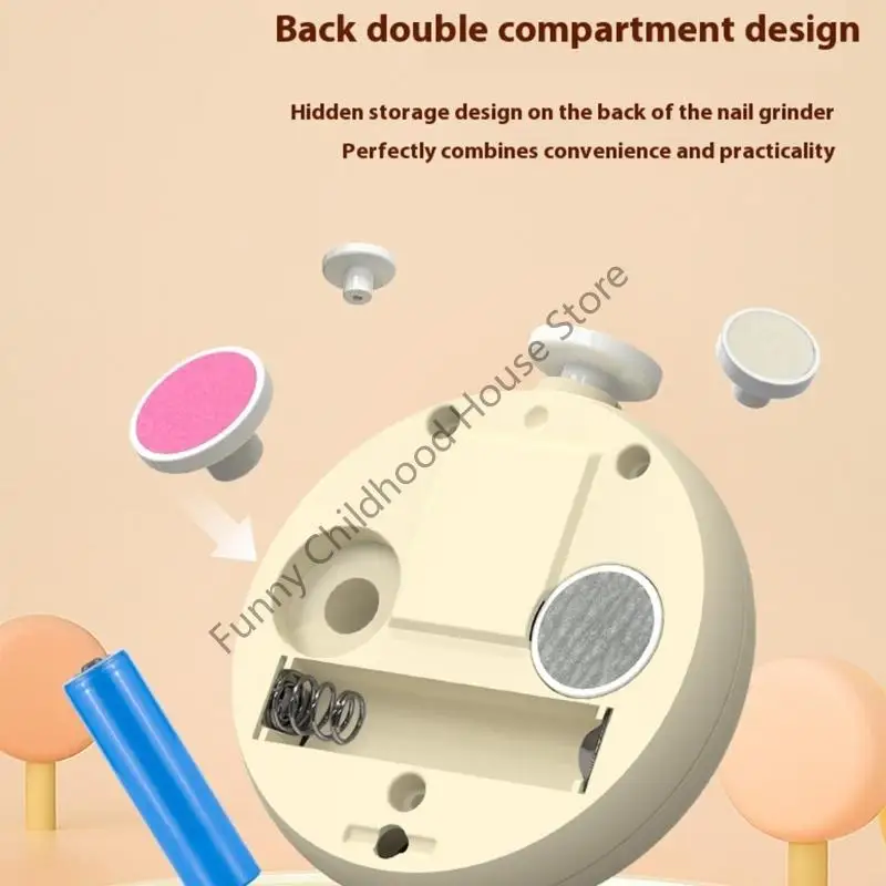 D0LA Baby Electric Nails Grinder Round Mount