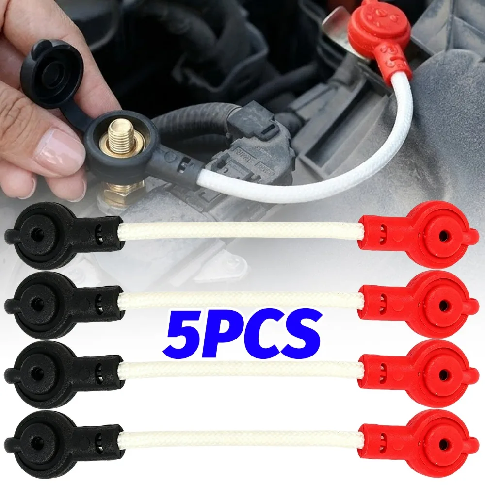 

Battery Power Cable Tinned Copper Core Flame Retardant Wire Waterproof Dust Cap Rustproof Terminal Connector E-Bike Accessories