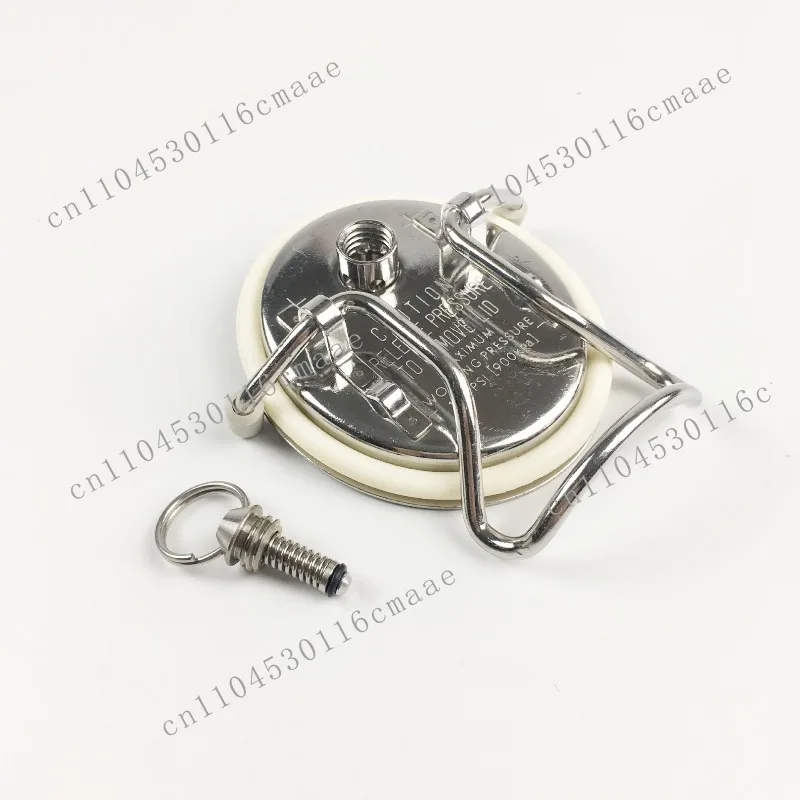 Self-brewed Lid Pepsi Bucket, Pressure-retaining Lid, Wide Handle, Food-grade Stainless Steel 304 Material, Newly Created