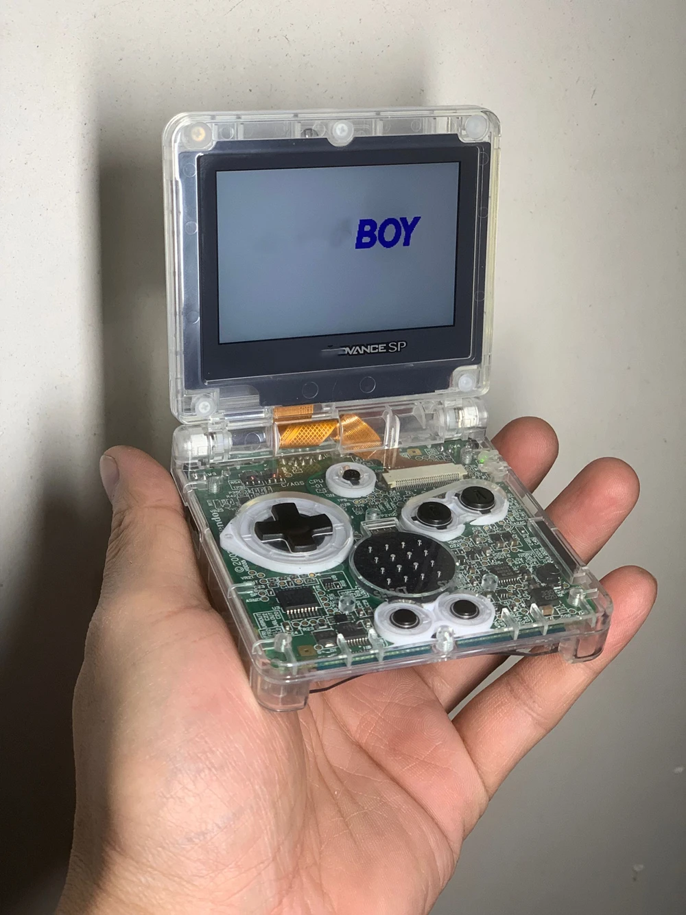 New Controller Housing And GBASP Highlight IPS 3.0 Handheld Game Console Is Applicable To Game Boy Advance SP Game Console