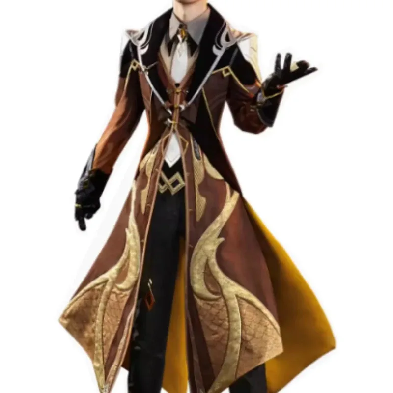 

Morax/Rex Lapis/Zhongli Cosplay Costume Full Set Pretty Cool Hallowen Christmas Cos Party Gift Men Women