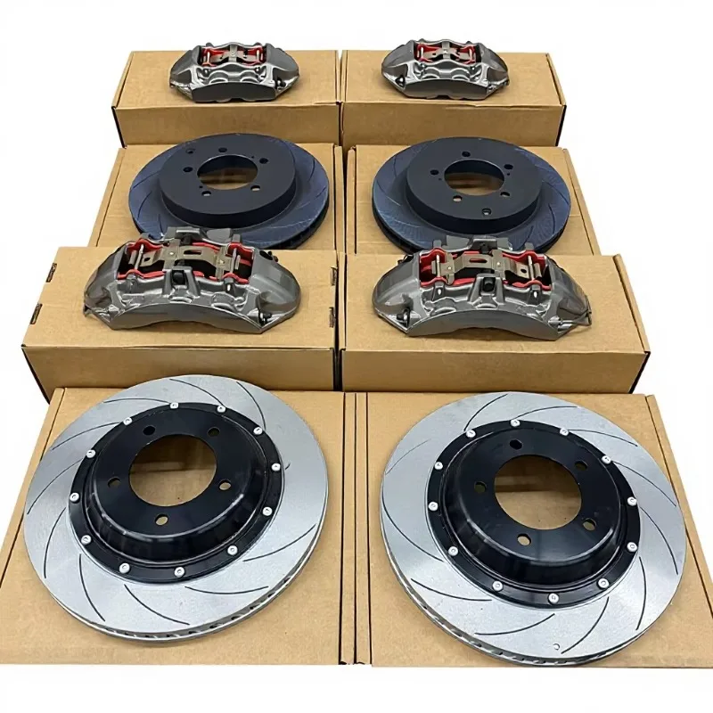 V6 GT4 Brake Caliper Kit with Brake Discs Brake Pads Performance Automotive Parts Fits LC200 Land Cruiser LX570