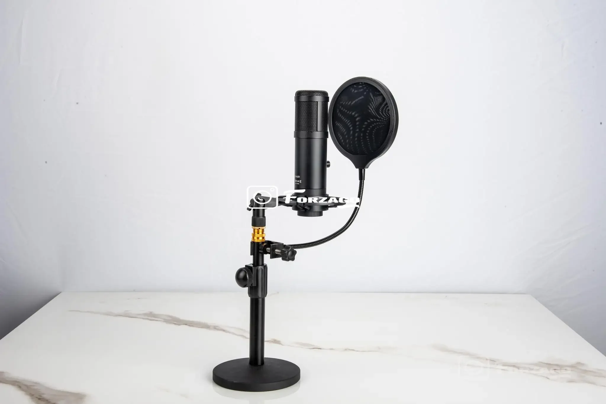 7RYMS SR-AU01-K2 Studio USB Computer Microphone SR-USB Desktop Mic for Recording Live Streaming Gaming  Voice vlog