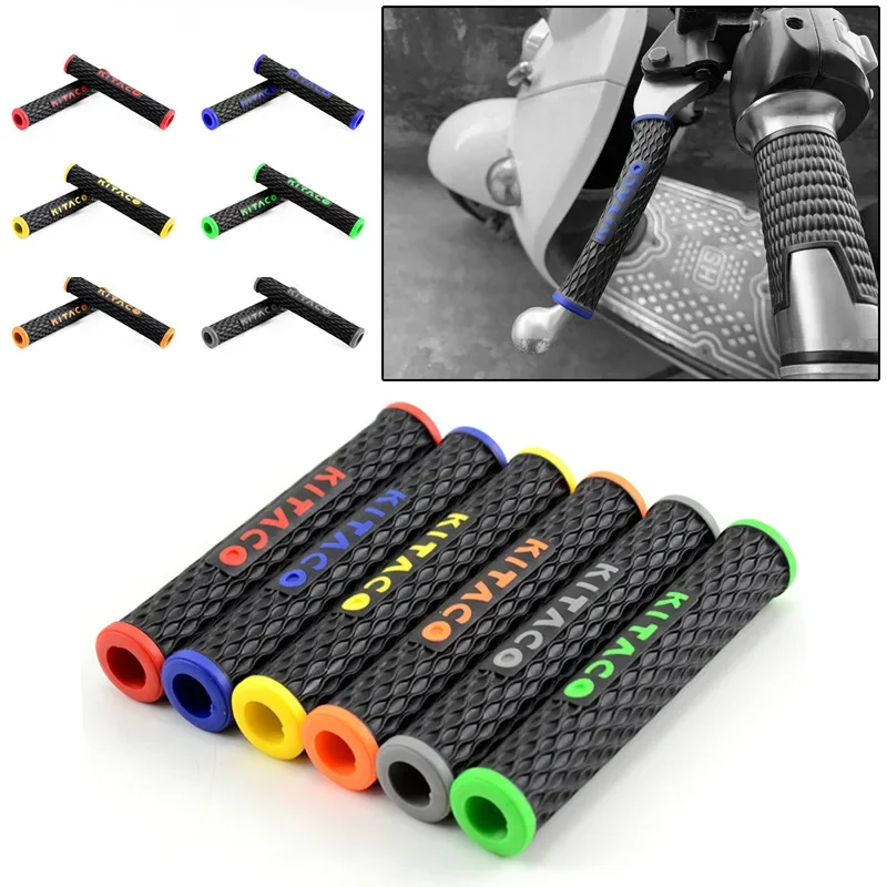 

1 Pair Universal Moto E-bike Scooter Handlebar Cover Anti Slip Motor Handle Brake Grip Rubber Sleeves Motorcycle Accessories