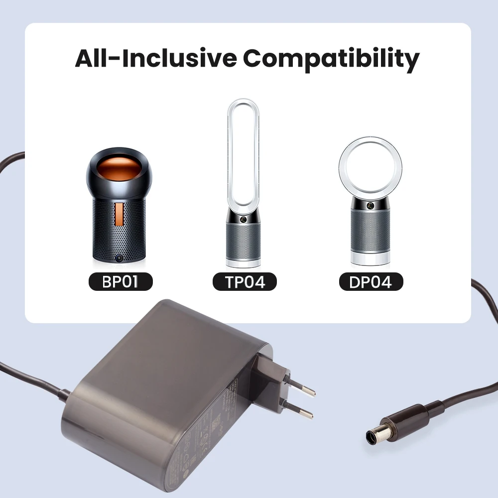 Блок питания EU DE KR для Dyson Bp01 Tp04 Dp04, сменный блок питания для очистителя воздуха 281831/310415