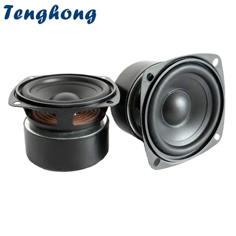 

Tenghong 2 шт. 3 дюйма 4/8 Ом 15 Вт полнодиапазонный динамик твитер среднечастотный НЧ-динамик Bluetooth аудио уличный водонепроницаемый громкоговоритель