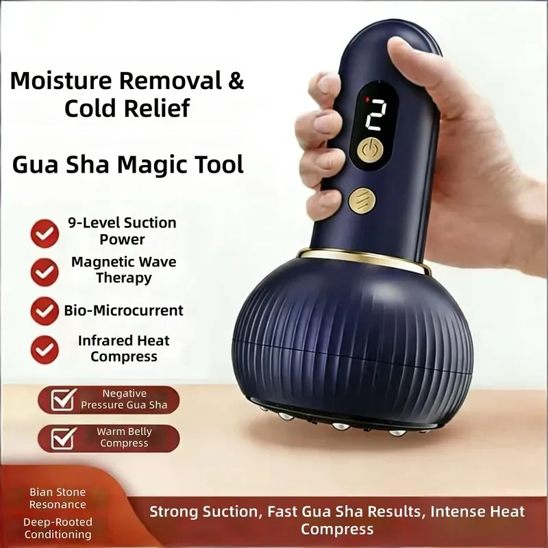 for Electric Cupping Device Household Moisture Removal Scraping Instrument Dredging Belly Rubbing Meridian Brush Back