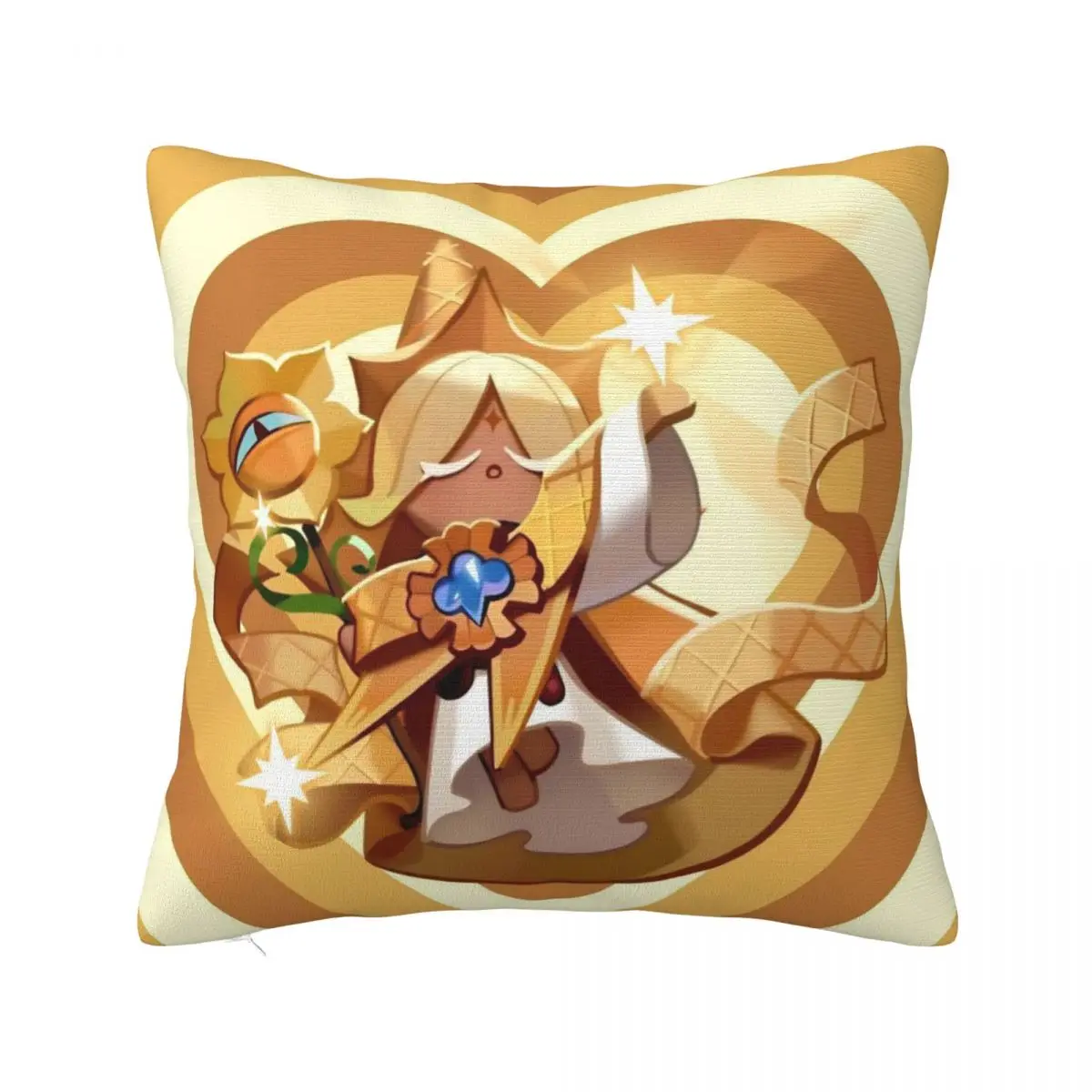 Cookie Run Kingdom Pillowcase Soft Polyester Cushion Cover Decor Throw Pillow Case Cover Home Drop Shipping 40*40cm