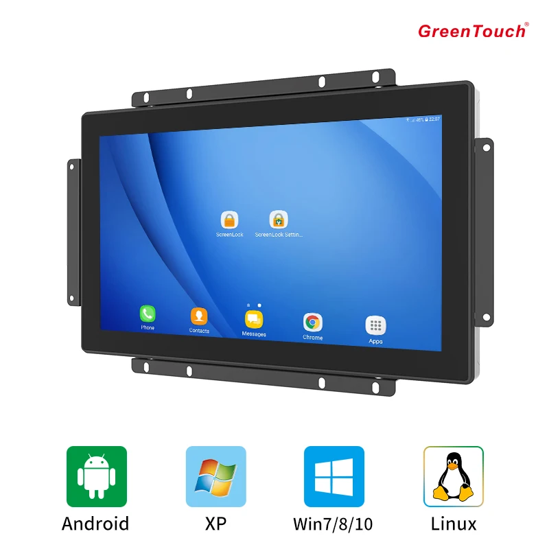 Computer touch screen da 13,3 pollici Processore Intel Core Disco rigido SSD Sistema operativo Win Nuovo pannello LED LCD IPS Android utilizzato